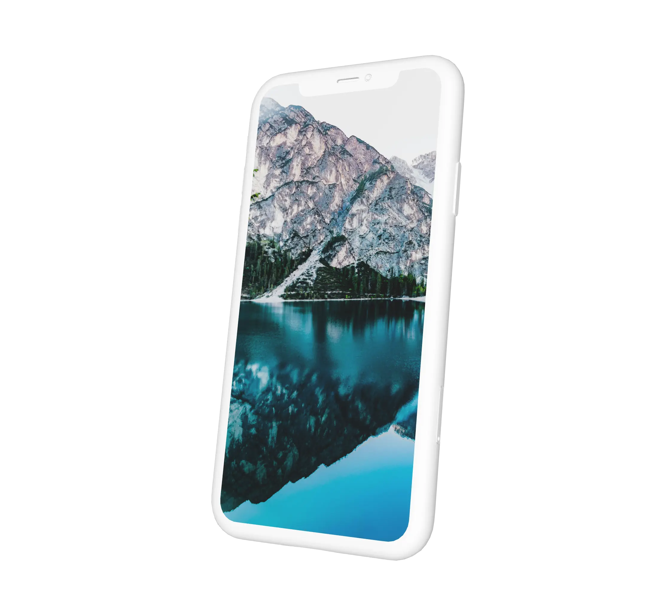 Hegy és víz háttérkép