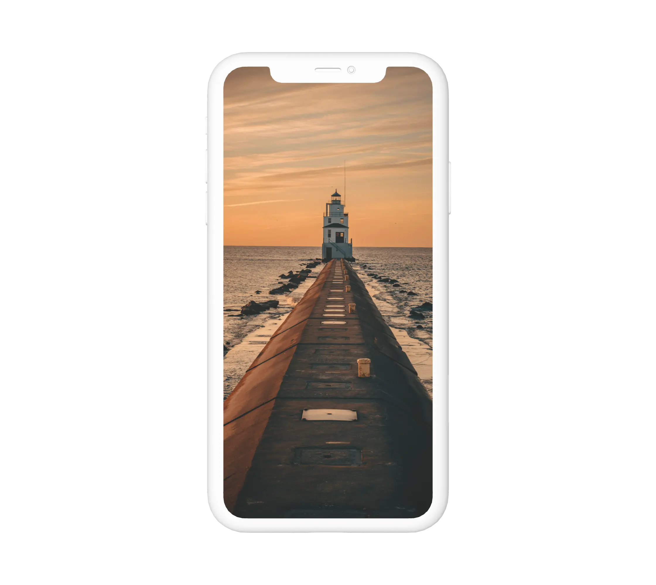 világítótoronyhoz vezető út háttérkép